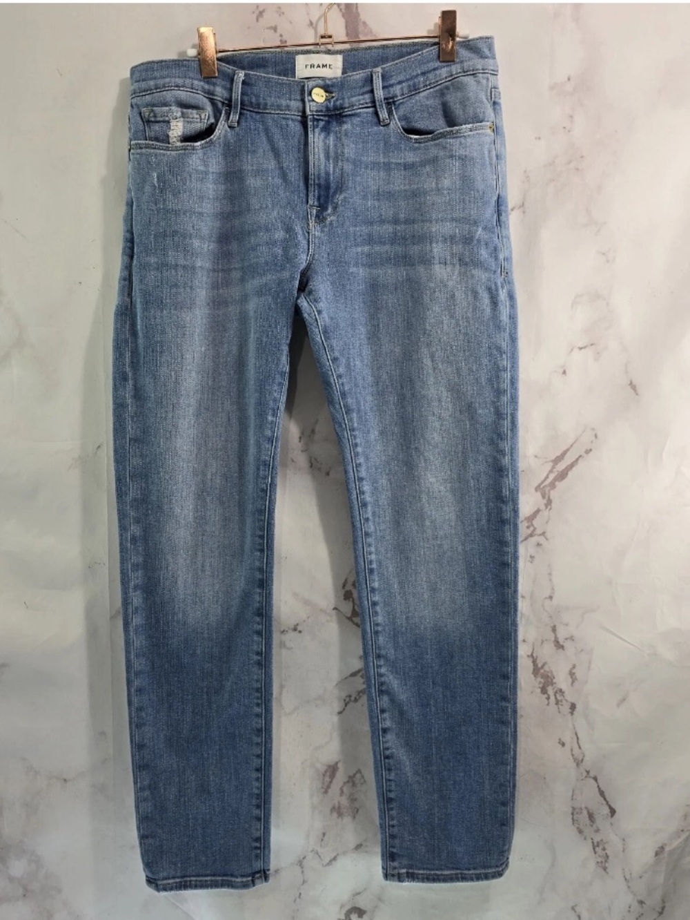FRAME DENIM Light Blue Slim Jeans Size 31